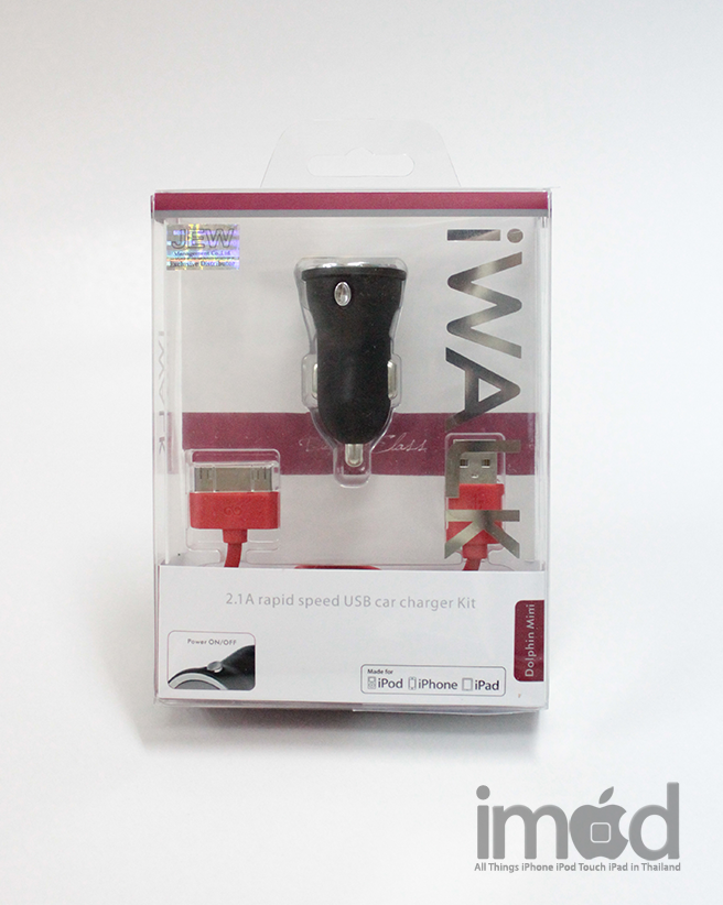 รีวิว iWalk Dolphin Mini (Car Charger) ชาร์จ iPhone ในรถยนต์ iPhoneMod
