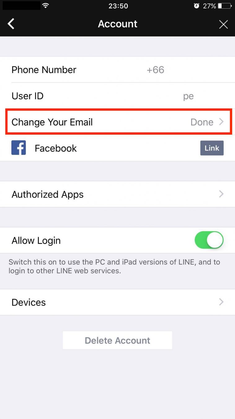 ลงทะเบียน LINE ด้วย Email และ Facebook ป้องกันเพื่อนหรือกลุ่มหาย V.2017
