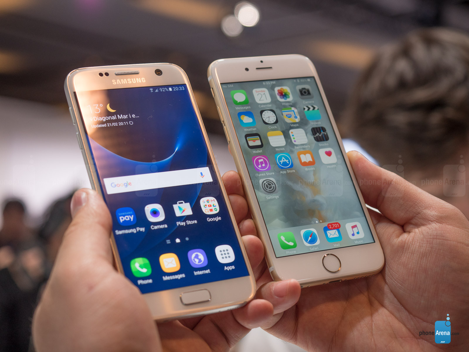 Samsung Galaxy S7 Vs Iphone Xs