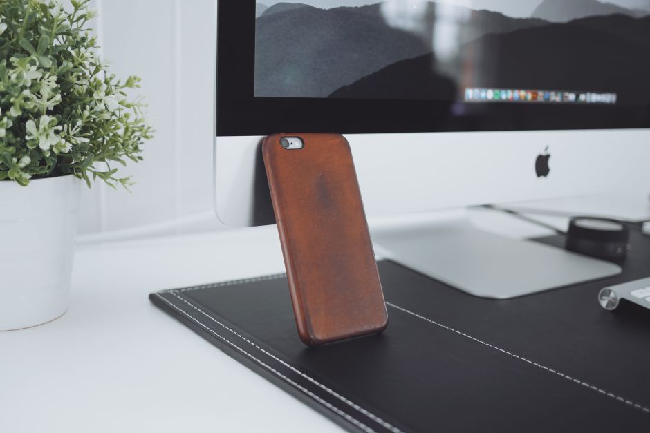 Saddle Brown Leather Case for iPhone - 8 Months Used (4)