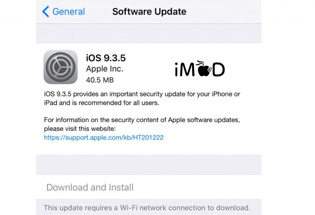 ios 9.3.5