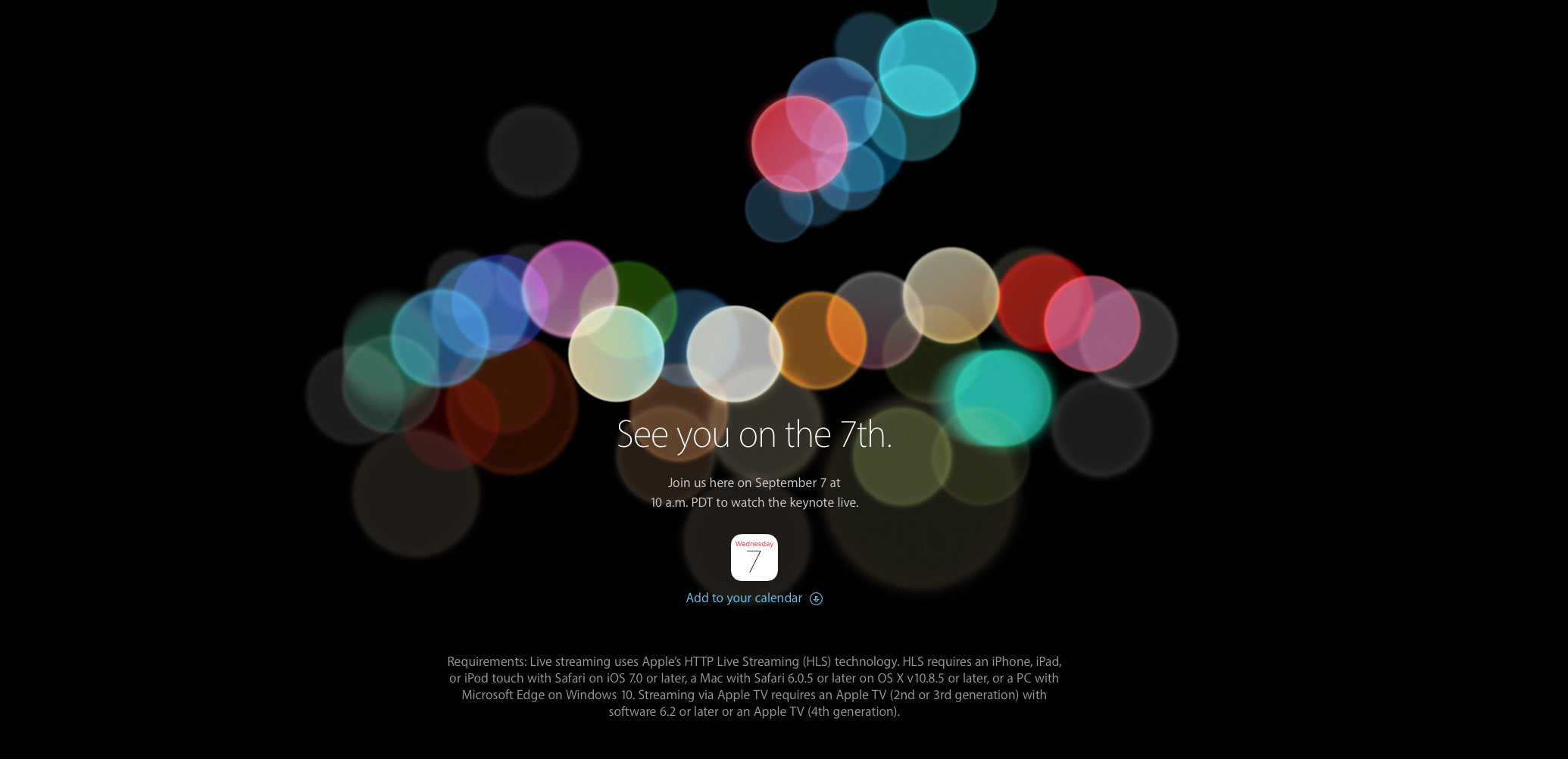 iphone 7 event invitation