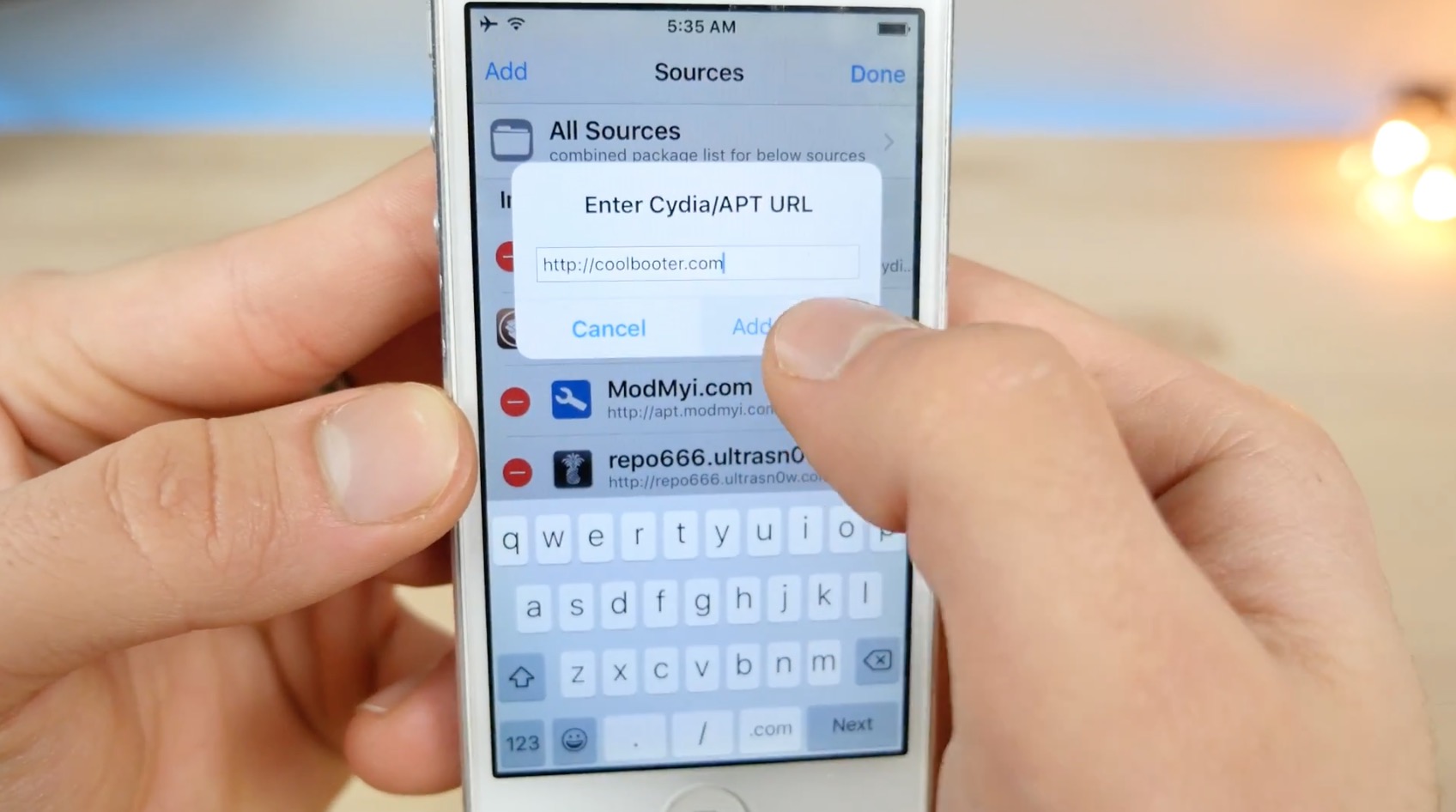 coolbooter cydia source