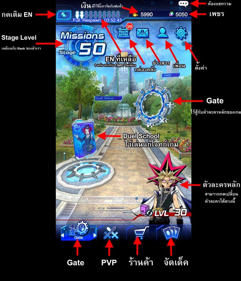 วิธีเล่น Yu-Gi-Oh! Duel Links เบื้องต้น