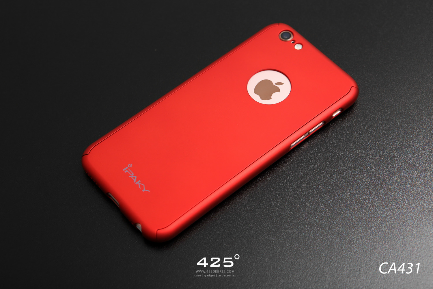 iPaky 3 in 1 ( Logo ) Case Red