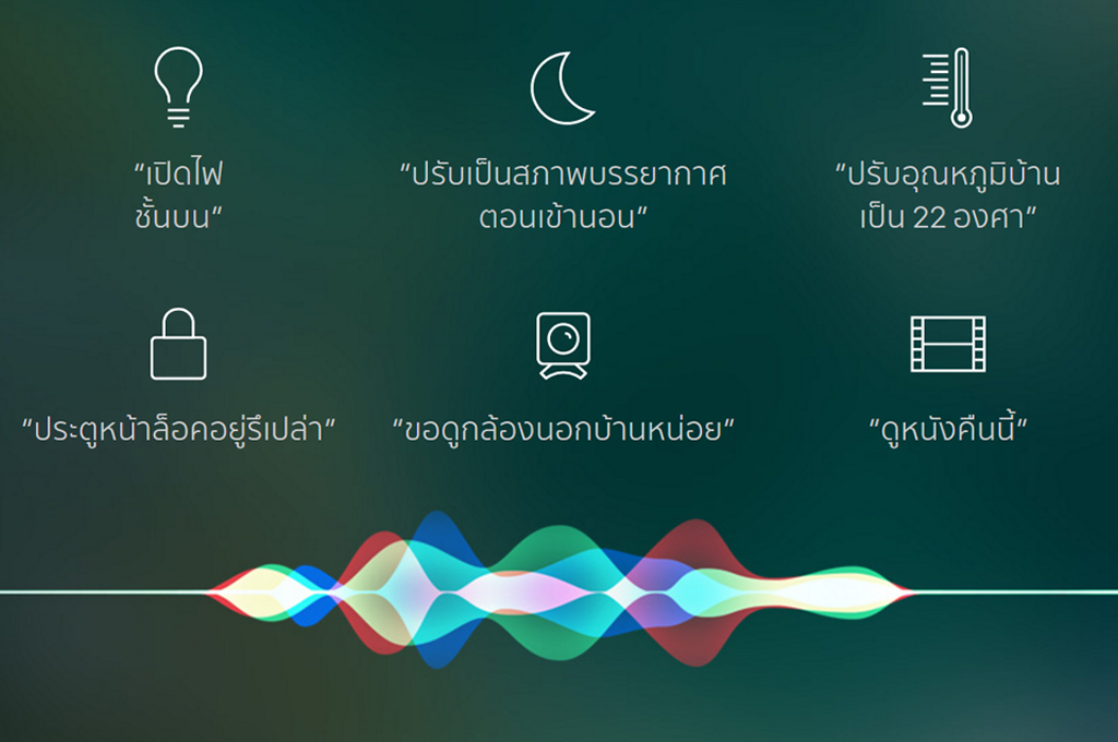 Siri ทำอะไรได้บ้าง