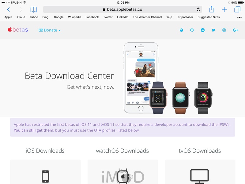วิธีติดตั้ง iOS 11 beta