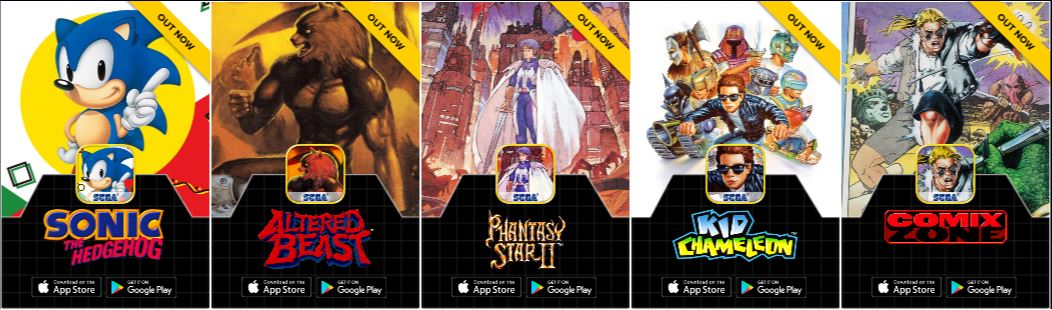 Sega Forever Games