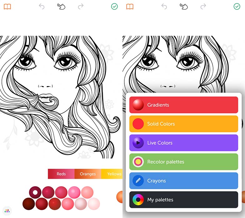 Download โหลดฟรี Recolor - Coloring Book แอปสมุดระบายสีช่วยผ่อนคลาย ...