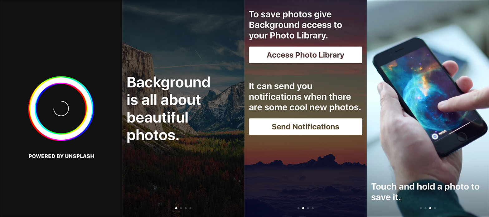App Unsplashbackground Content2