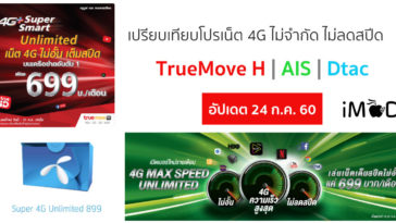 4g Unlimited Compare July 2017