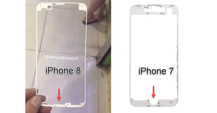 Iphone8 Screen Frame Cover