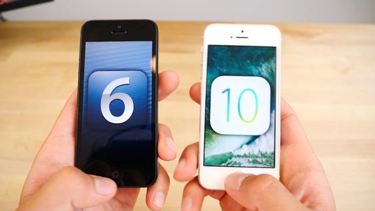 Iphone 5 Ios6 Vs Ios10 Speedtest 1