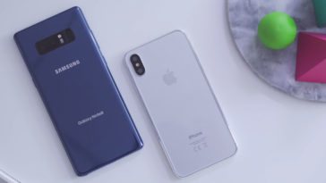 Note8 Iphone8 Design Compare