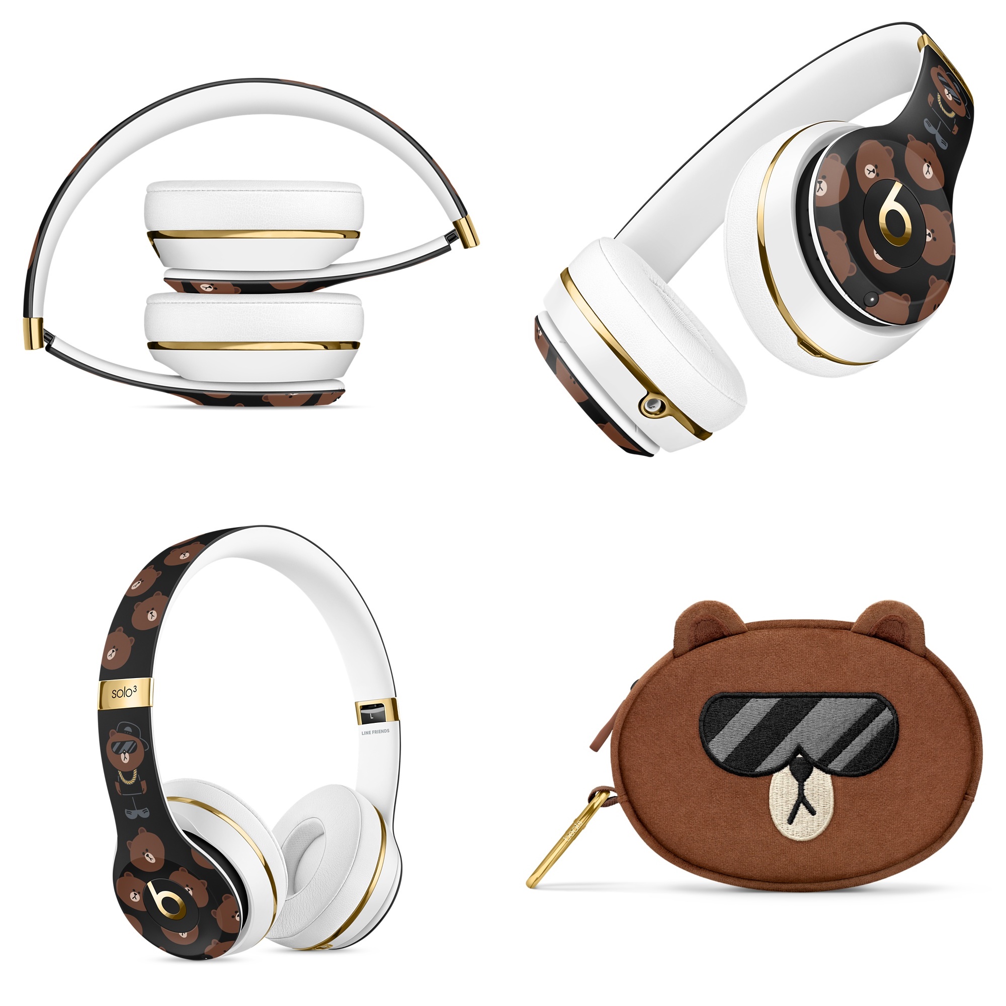Dbeats Solo3 Wireless On Ear Line Friends Special Edition (2)