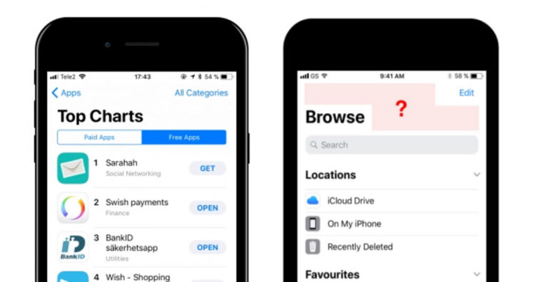 Iphone 8 Navigation Bar Concept Cover