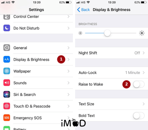 19.raise To Wake Save Battery Ios 11