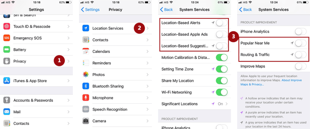 24.set System Service Save Battery Ios 11