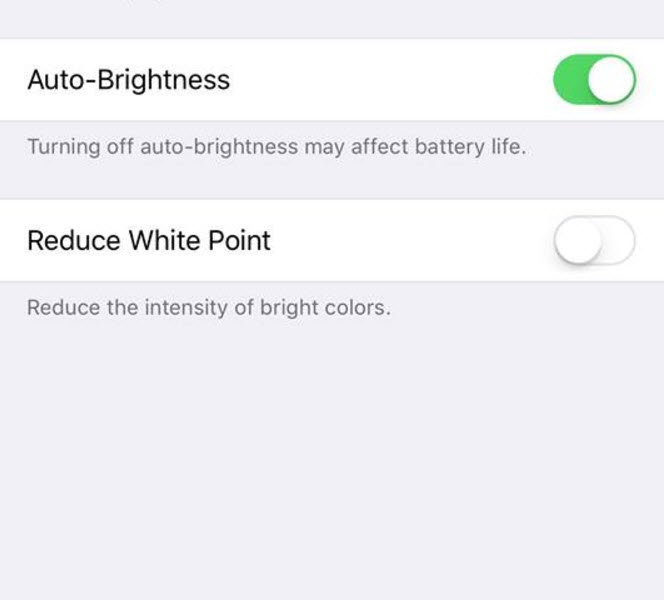 Auto Brightness Ios 11 1