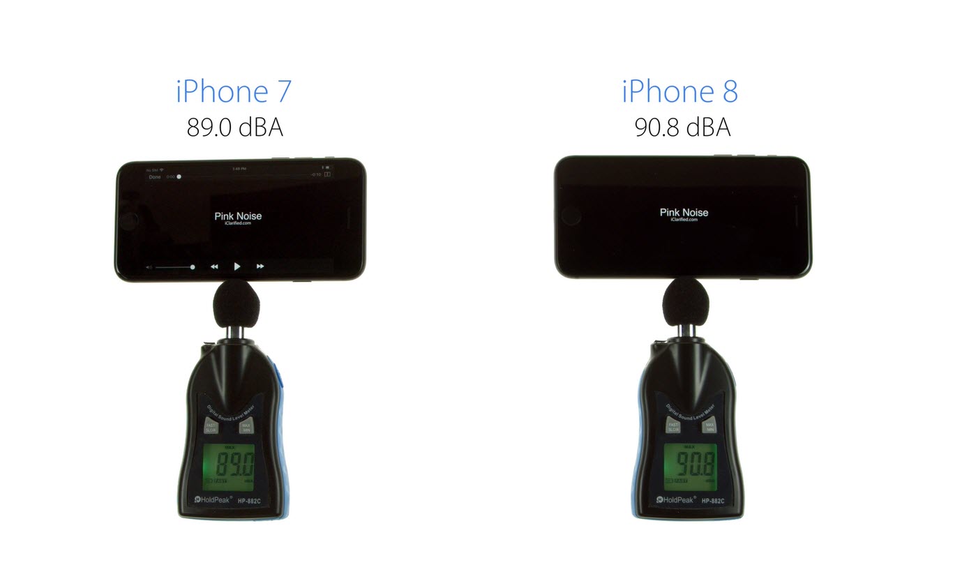 Iphone8 Iphone7 Speaker Volume Test 2
