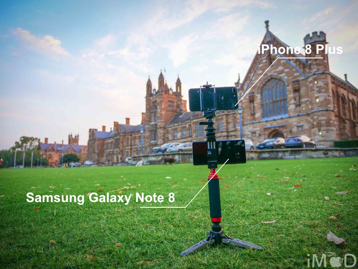 Iphone 8 Plus Vs Note 8 Stand