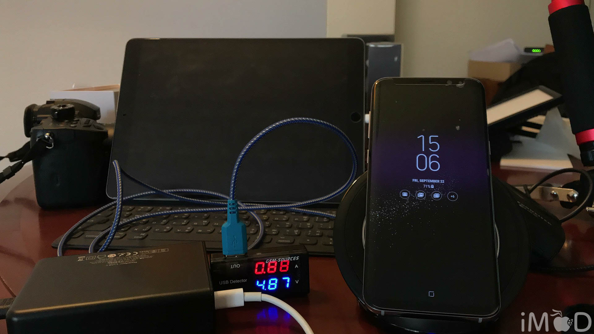 S8+ Wireless Charging