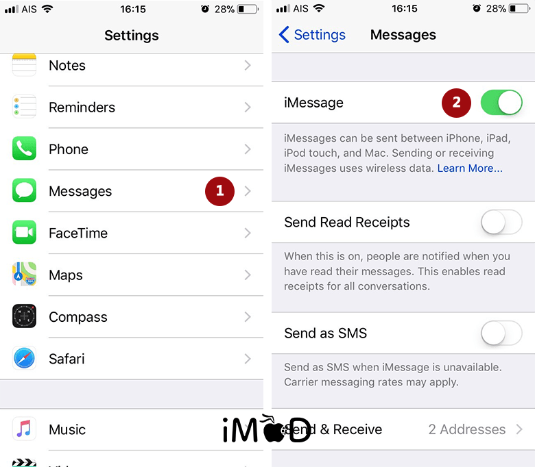 Set Imessage After Update Ios 11