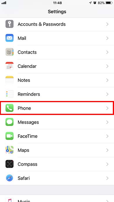 Announcecalls Setting1