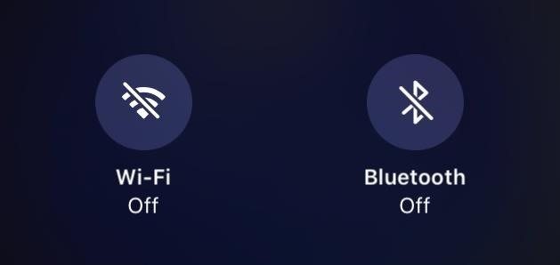Slashed Wi Fi And Bluetooth