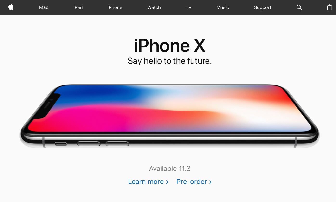 Apple Start Pre Order Iphone X 27 Oct 2017 1