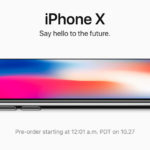 Apple Website Promote Iphone X Pre Order