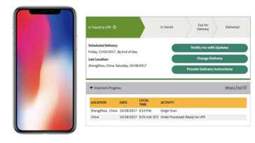 First Iphone X Orders Shipping Out