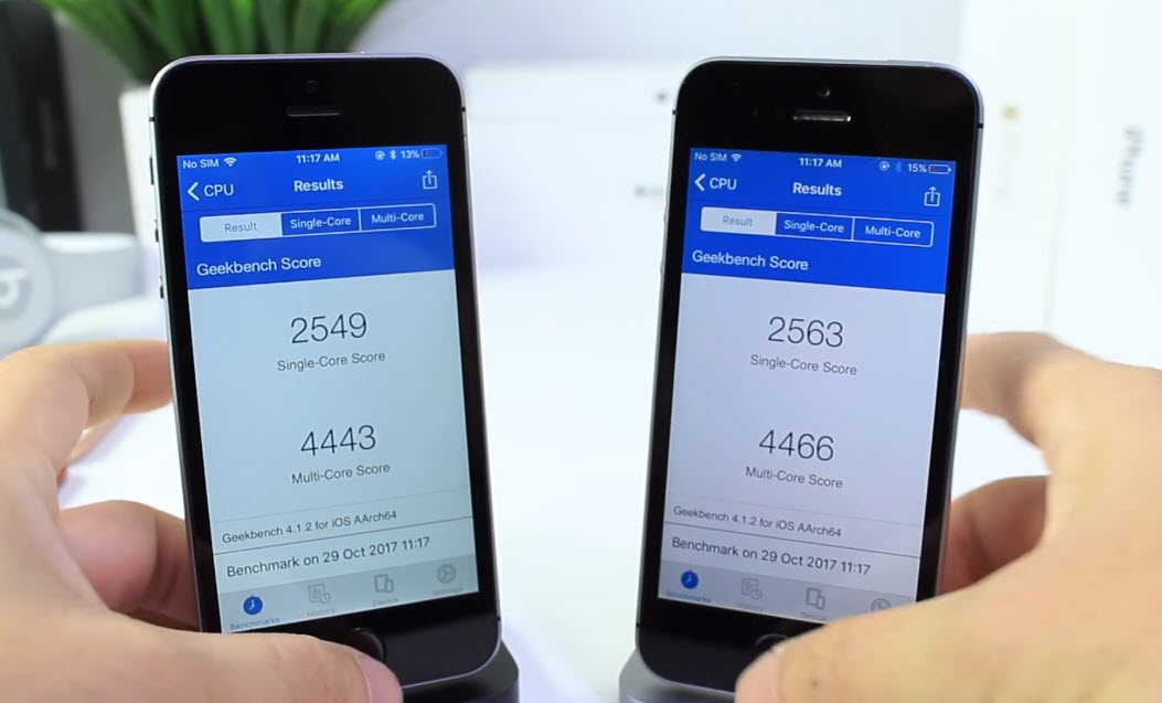 Iphone Se Ios 11 Ios 10 Performance Comparison 4