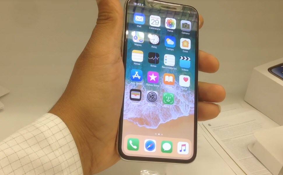 Iphone X Unboxing Maxico Leaks Video 4