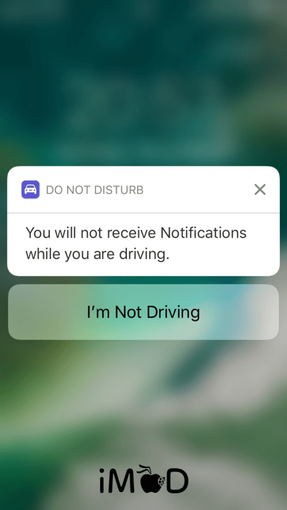 Setting Do Not Driving While Driving 5