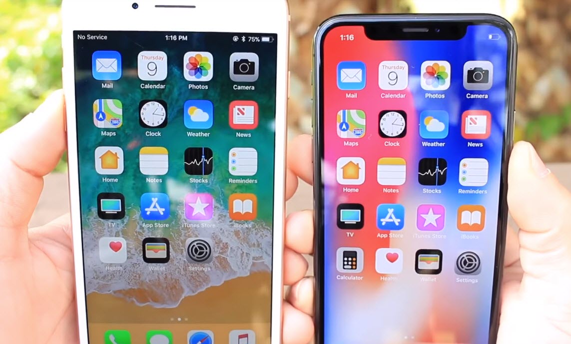 Iphone X Oled Iphone 8 Plus Lcd Screen Comparison 6