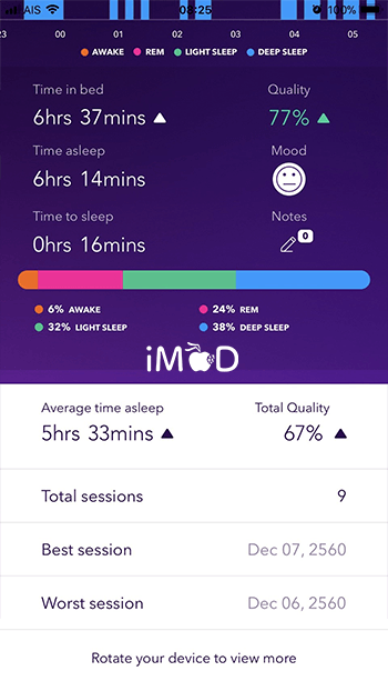 Apple Wath Work With Pillow App For Sleep 5