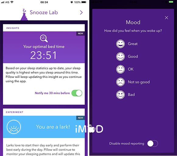 รีวิว Apple Watch กับแอป Pillow มาเช็คกันว่านอนหลับเพียงพอแล้วหรือยัง
