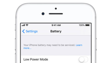 Ios Battery Service Cover