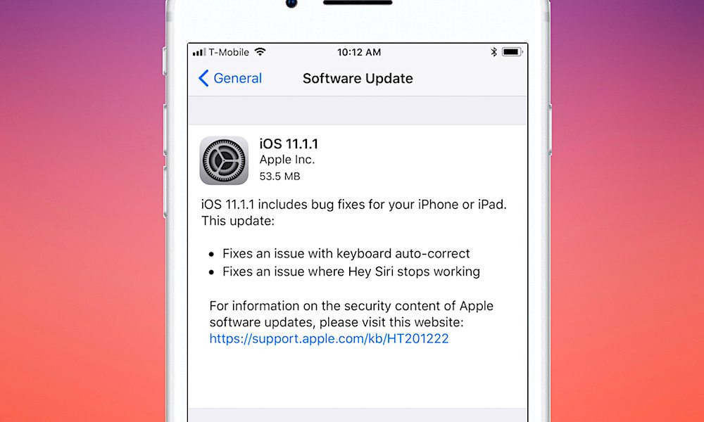 Update Ios