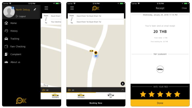 Taxi Ok Ios