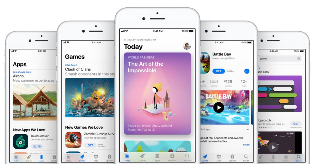App Store เพิ่มจำนวนรูปภาพตัวอย่างแอปฯ สูงสุด 10 รูป