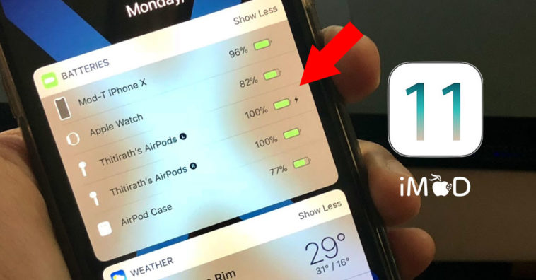 Battery Widget Ios 11