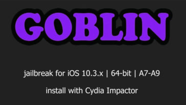 G0blin Jailbreak R64bit A7 A9 Iphone Ios 10 3 X