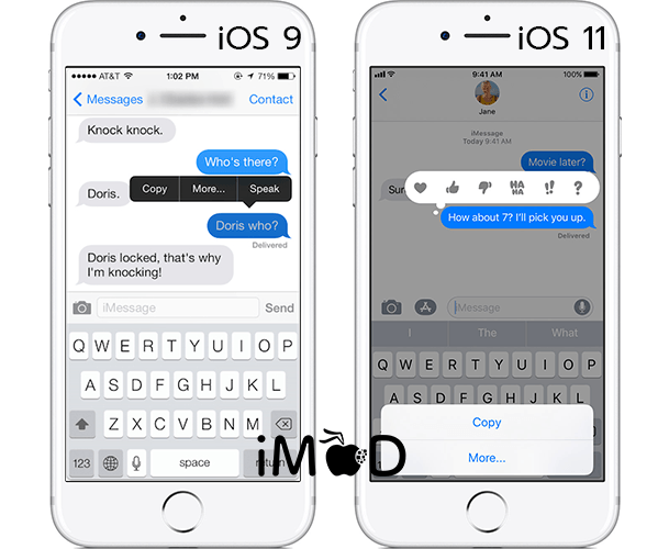 How To Copy Message Imessage Ios 11 4
