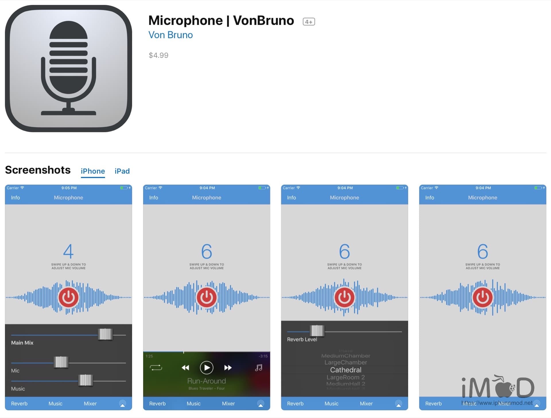 Microphone Vonbruno Pro