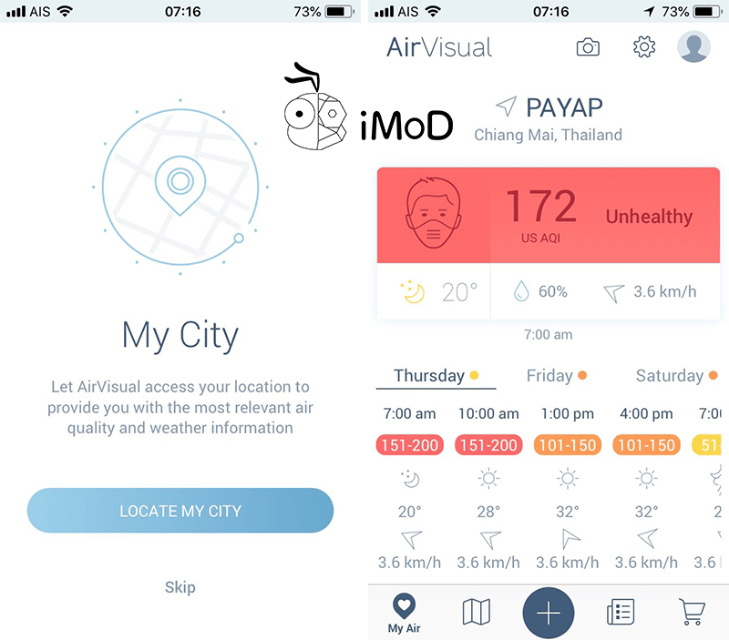 Airvisual Air Quality Forecast App Check Aqi 1