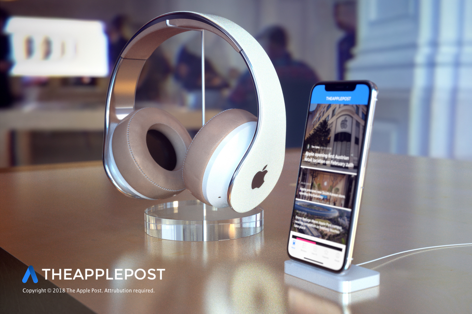 Apple Over Ear Headphone Concept Image 3