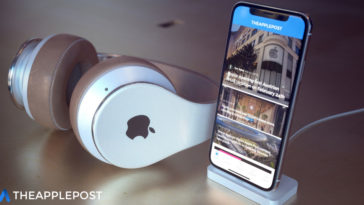 Apple Over Ear Headphone Concept Image