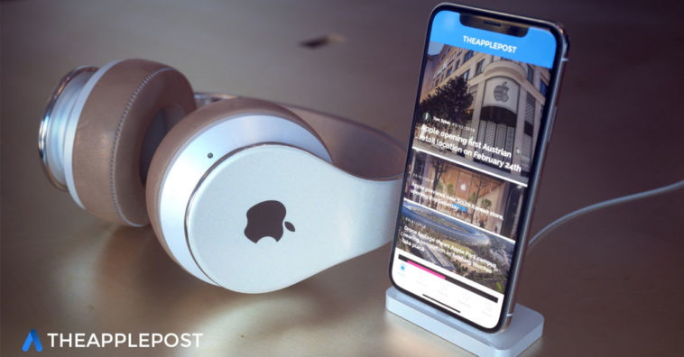 Apple Over Ear Headphone Concept Image